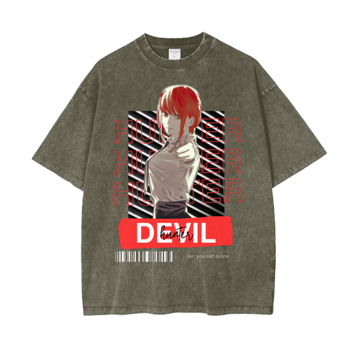 Acid Wash Oversize T-Shirt - 250 GSM