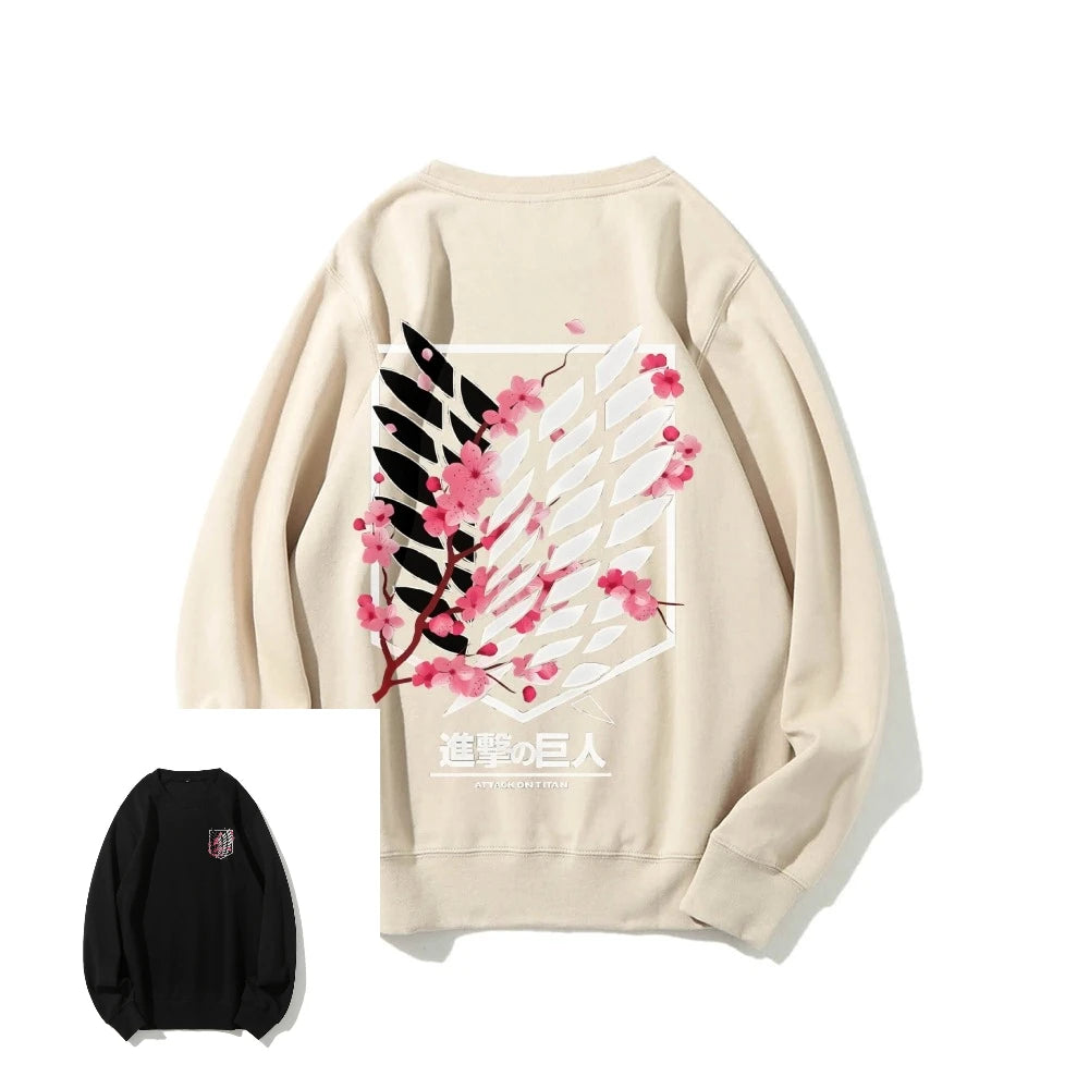 Attack on Titan Sweatshirt Casual Pullover Streetwear