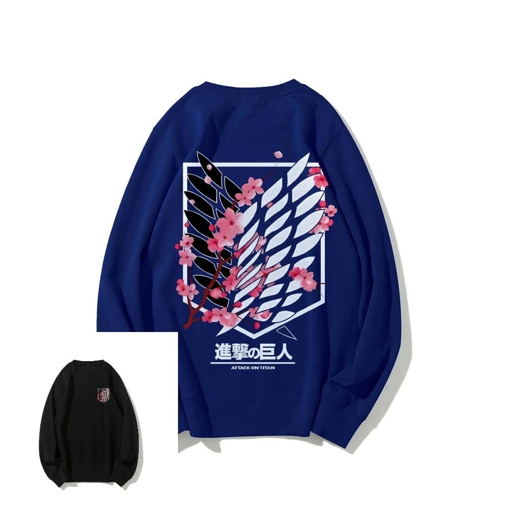 Attack on Titan Sweatshirt Casual Pullover Streetwear