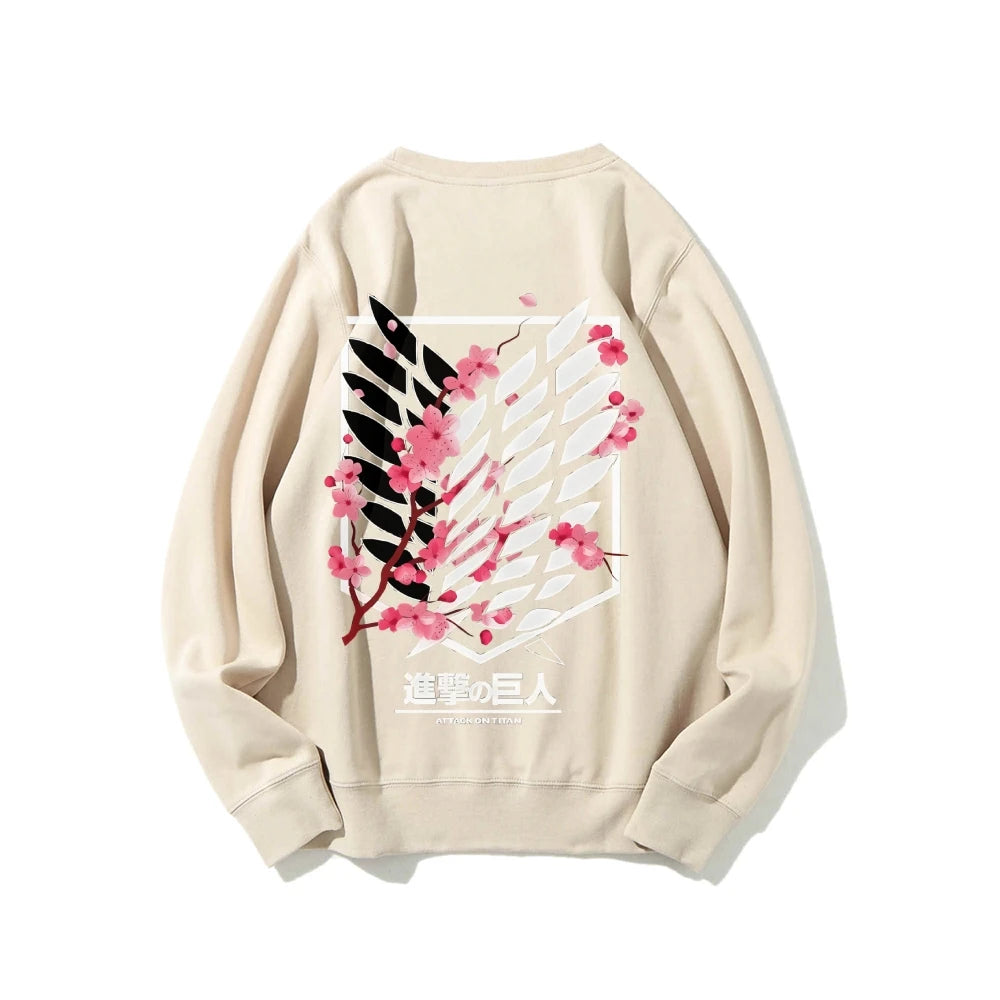 Attack on Titan Sweatshirt Casual Pullover Streetwear
