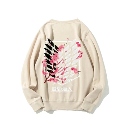 Attack on Titan Sweatshirt Casual Pullover Streetwear