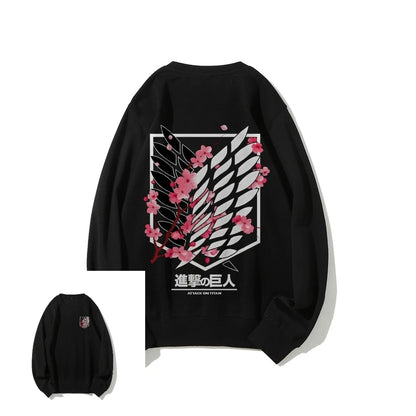 Attack on Titan Sweatshirt Casual Pullover Streetwear