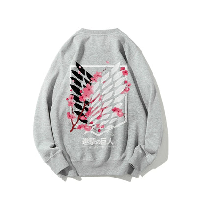 Attack on Titan Sweatshirt Casual Pullover Streetwear