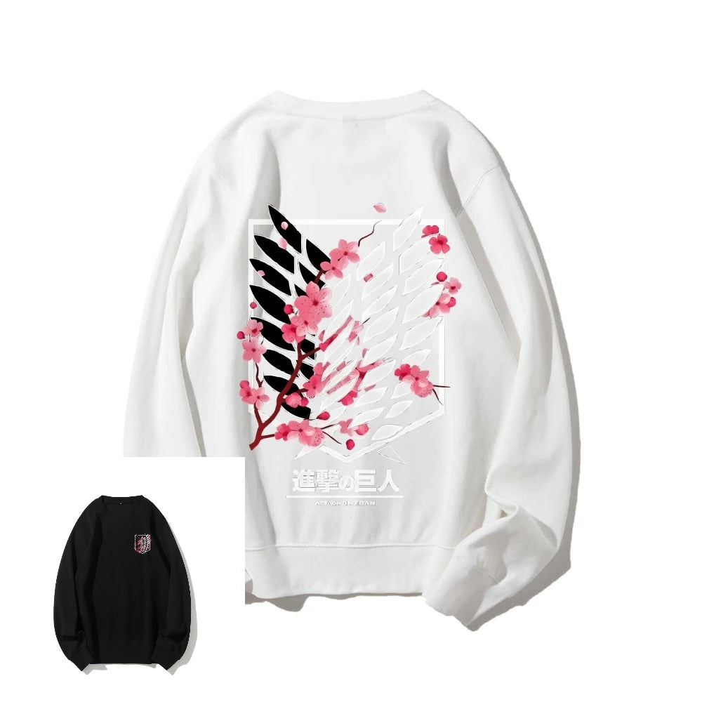 Attack on Titan Sweatshirt Casual Pullover Streetwear